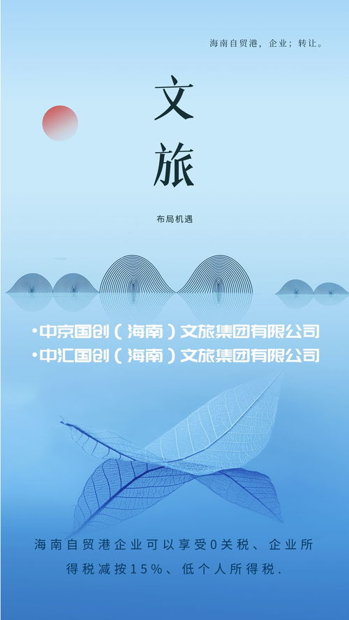 海南自貿港文旅集團與德國企業對比 稅收優勢顯著助力文化藝術交流繁榮